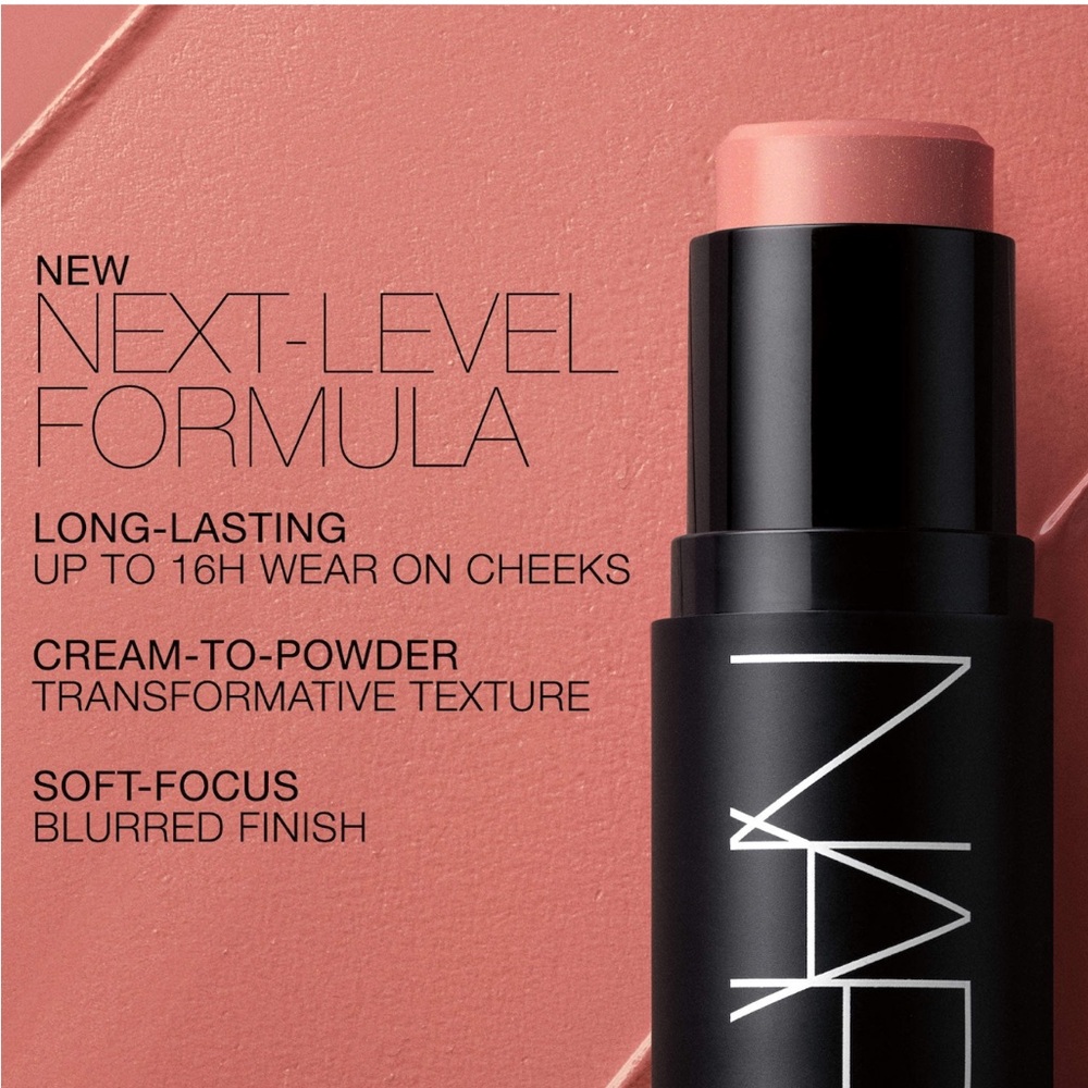 NARS💄The Multiple Soft Blur Blush Stick Lip & Cheek Color Orgasm Crave NIB - Picture 4 of 9